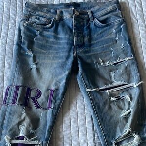 Amiri Jeans only worn once size 31 slim